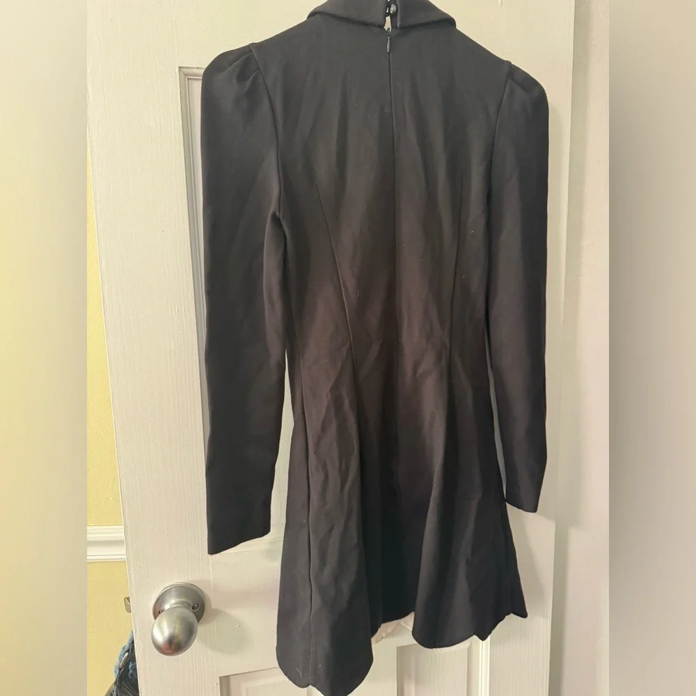 Vintage Bow Scalloped Bottom Maid Coquette Dress Size 3 Deadstock Nwot - Picture 4 of 5